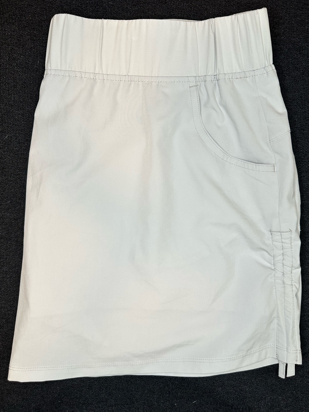 Realtree Fishing Skort XXL Glacier Gray Performance Athletic Skirt Shorts 2X